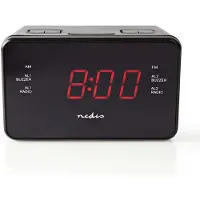 Nedis Clar002bk Alarm Clock Clair