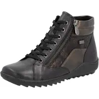 Remonte Bottines à lacets chocolat / moka / noir