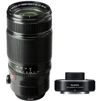 Fujifilm Objectif hybride KIT XF 50-140mm f/2.8 R LM OIS WR + XF 1.4x TC WR Noir