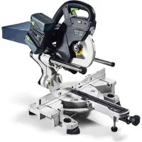 Festool Scie à onglet radiale 2x18V KAPEX KSC 60 EB 5,0 I-Plus + 2 batteries 5Ah + chargeur + coffret - - 577954