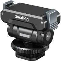 SmallRig Support à dégagement rapide 5436 pour DJI Osmo Action 5 Pro/4/3 avec adaptateur pour griffe porte-accessoires