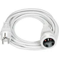 Brennenstuhl Câble de rallonge, plastique, blanc, 3 m (3 m)