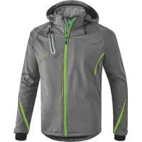 Erima Softshell Veste Function Gris Chiné/vert Gecko Junior - 164