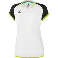 Erima T-shirt fonctionnel jaune citron / noir / blanc