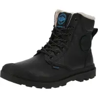Palladium Bottines à lacets 'Pampa' bleu / noir