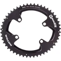 Rotor Round Q 110 Bcd Outer Chainring Noir 52t