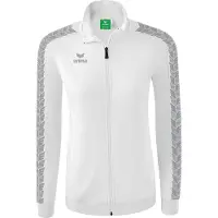Erima Essential Team Tracktop Jack Femmes - Blanc / Monument Grey | Taille: 36