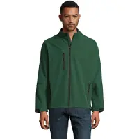 SOL's Veste Homme Zipp?e Softshell Relax Bottle Green - Sol's 46600 - Taille XL