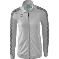 Erima Veste de survêtement Essential Team Gris clair chiné/gris ardoise - 42