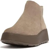 Original Brands F-mode Suede Flatform Zip Ankle Boots Noir EU 37 Femme