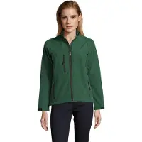 Sol Veste Femme Zipp?e Softshell Roxy Bottle Green - Sol's 46800 - Taille S