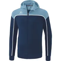 Erima Change By Veste d'entraînement à capuche New Navy/Denim délavé/blanc - XXXL