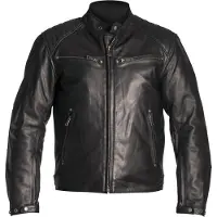 Helstons Rocket Leather Jacket Noir L Homme