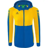 Erima Veste d'entraînement Six Wings avec capuche New Royal/jaune - 42
