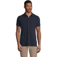 NEOBLU Polo Piqu? Patte Cach?e Homme Owen Men Bleu leger - NEOBLU 03188 - Taille 2XL