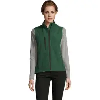 SOL's Softshell Femme Sans Manches Rallye Bottle Green - Sol's 46801 - Taille 2XL