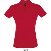 Sol SOLs 11347 | Polo Femme Perfect - Couleur : Rouge - Taille : XL