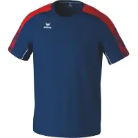 Erima T-shirt Evo Star New Navy/rouge - XXL