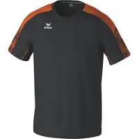 Erima T-Shirt fonctionnel orange foncé / noir