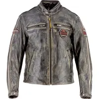 Helstons Ace 10ans Leather Jacket Noir,Gris S Homme