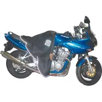 Tucano Cache-pied thermique URBANO Gaucho R118X, couleur noire, pour motos routières, longueur 76 cm
