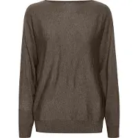 Culture Pull-over 'CUAnnemarie' marron chiné