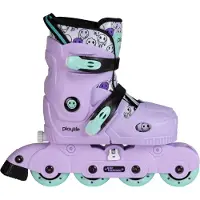 Playlife Roller « Smile » pour fille, violet, pointures 26-29