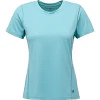 Black Diamond Distance Tech Short Sleeve T-shirt Bleu L Femme