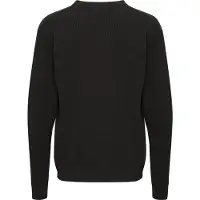 !Solid Pull-over 'Hami' noir