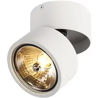 QAZQA Spot moderne blanc rond orientable - Go Nine