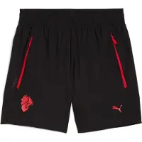 Puma Ac Milan Tech Relaxed Shorts Noir S Homme