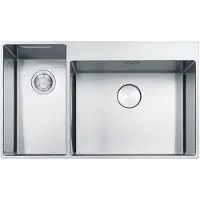 Franke BWX 220-54-27 TL Evier à poser Rectangulaire Acier inoxydable
