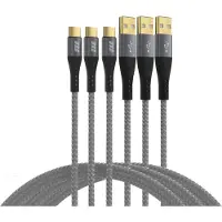 Efbe-Schott EFB USB-AC-00008 EFB USB-A auf USB-C Kabelset 60W QC 3A 3x2m