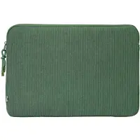 Selencia Pochette ordinateur Corduroy 15-16 pouces - Sage Green
