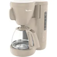 Moulinex Filtermorning Timer - Machine À Café Avec Verre 125 L Gris Clair