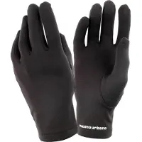 Tucano Gants de moto Urbano, taille XL-XXL, noir, en thermo-polyester, pour porter sous d'autres gants
