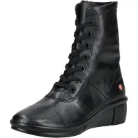 Softinos Bottines à lacets noir