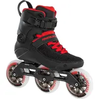 Powerslide Black Fire 110, patins à roulettes en ligne, couleur noire, taille EU 47, couleur noire, taille EU 47