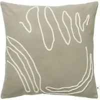Ferm Living Jot Coussin Elm Green
