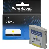 PrintAbout Cartouche compatible pour HP 940XL (C4909AE) - Jaune - Grande capacité