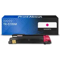 PrintAbout Toner compatible pour Kyocera TK-5135M - Magenta