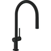 Hansgrohe Talis M54 210 robinet de cuisine avec douchette extractible noir mat
