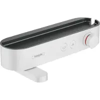 Hansgrohe ShowerTablet Select Thermostatique bain/douche 400 blanc mat 24340700