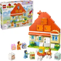 LEGO DUPLO - La maison de la famille Bluey avec jeu de mémoire - - UneTaille - Blocs de Construction