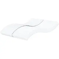 vidaXL Matelas mousse blanc 180x220 cm degré de fermeté H2 H3