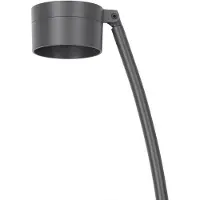 Lombardo Hasta R Borne / Lampadaire de Jardin 2700K | Dark Grey IP66 Ampoule Incluse