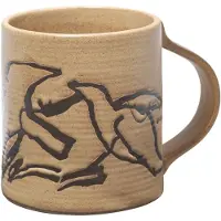 Ferm Living Vuelo Tasse Dark Buff