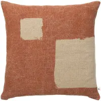 Ferm Living Oleo Coussin Terracotta|Natural