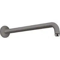 Hansgrohe Axor bras de douche mural 39 cm noir brossé
