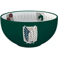Attack On Titan Plateaux Anime de - Emblème - pour Indifférent - vert - Taille Standard